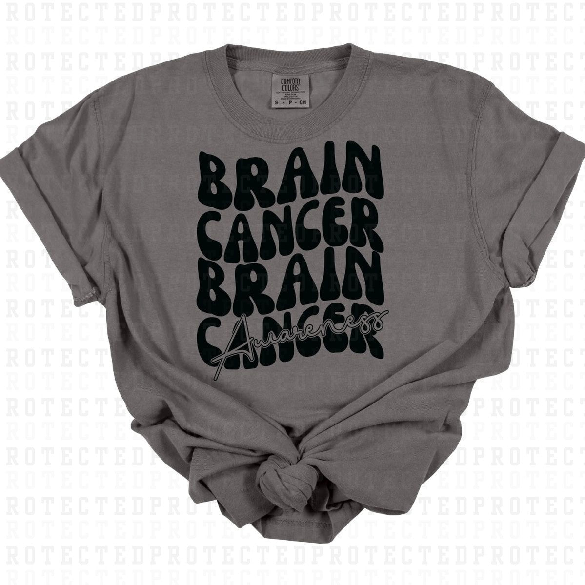 BRAIN CANCER AWARENESS *SINGLE COLOR* - DTF TRANSFER