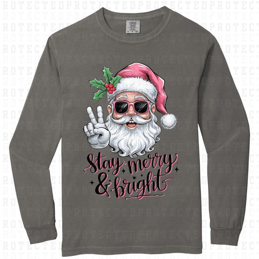 STAY MERRY & BRIGHT - DTF TRANSFER