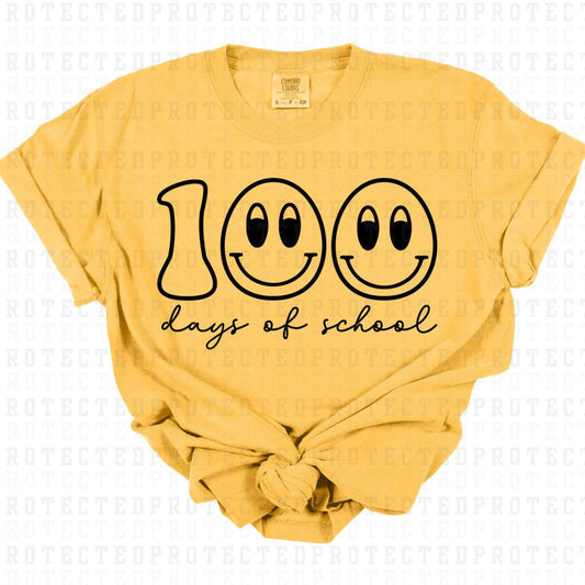 100 DAYS OF SCHOOL *SINGLE COLOR* - DTF TRANSFER