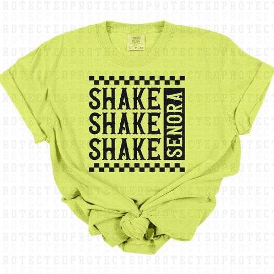 SHAKE SENORA *SINGLE COLOR* - DTF TRANSFER