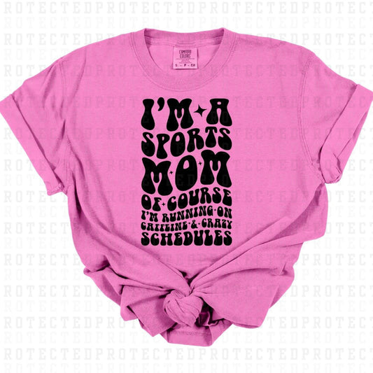 SPORTS MOM *SINGLE COLOR* - DTF TRANSFER