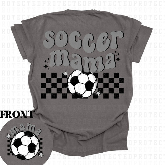 SOCCER MAMA (POCKET+BACK)- DTF TRANSFER