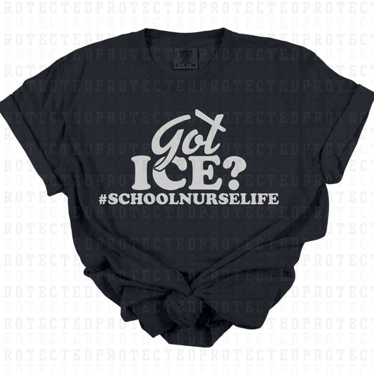 #SCHOOLNURSELIFE *SINGLE COLOR* - DTF TRANSFER