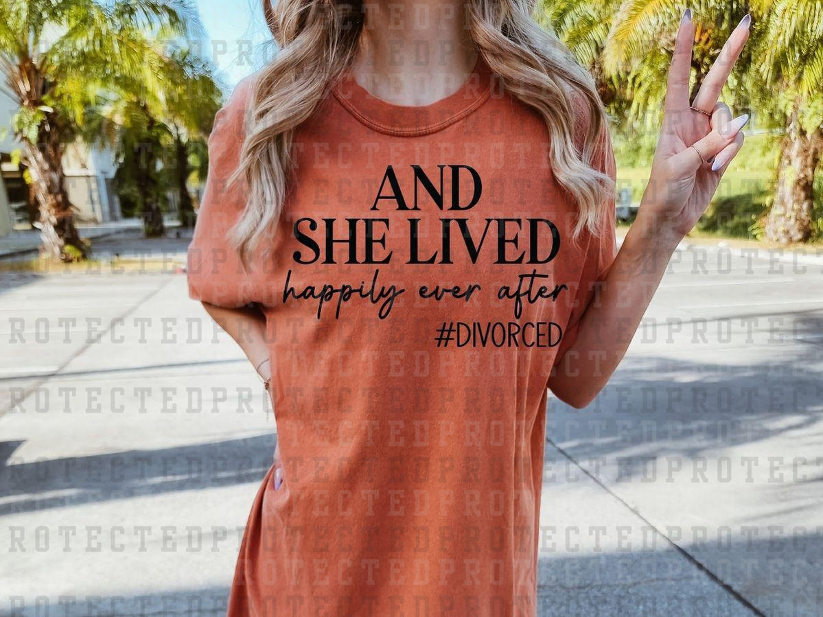 AND SHE LIVED HAPPILY EVER AFTER #DIVORCED - DTF TRANSFER