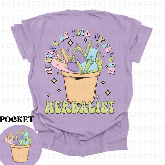 HERBALIST (POCKET/BACK) - DTF TRANSFER