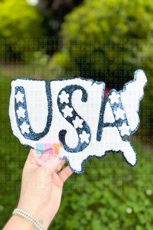 USA - CHENILLE PATCH