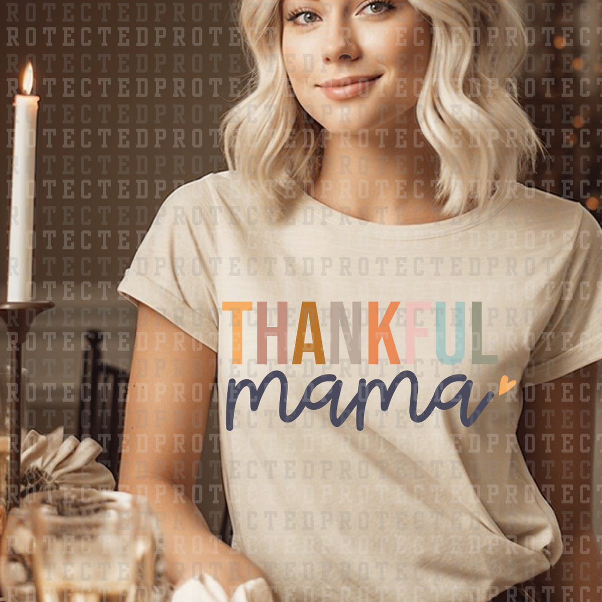 THANKFUL MAMA - DTF TRANSFER