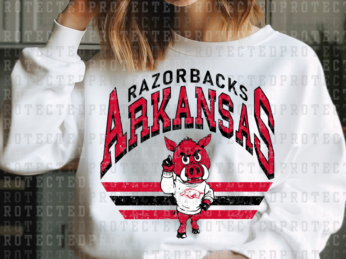 RAZORBACKS ARKANSAS - DTF TRANSFER