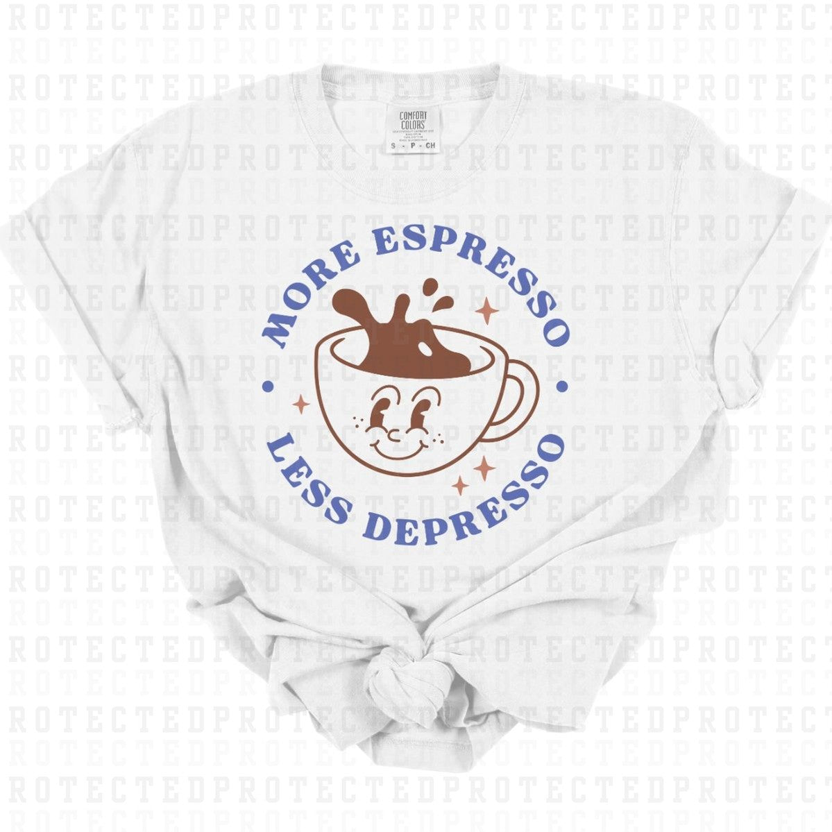 LESS DEPRESSO - DTF TRANSFER