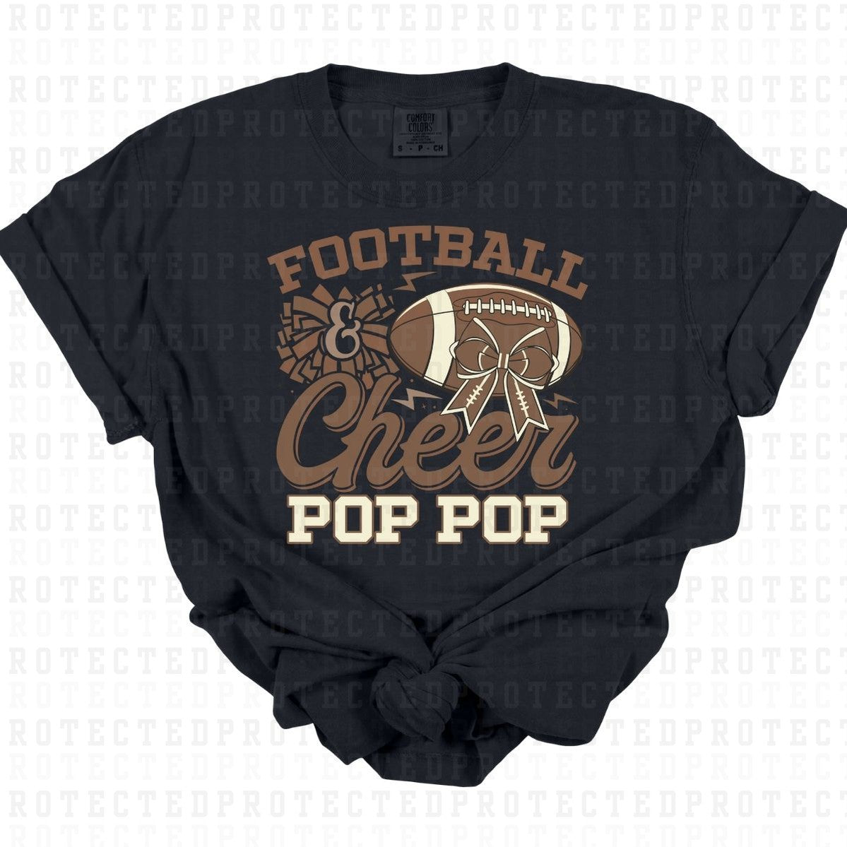 FOOTBALL & CHEER POP POP - DTF TRANSFER