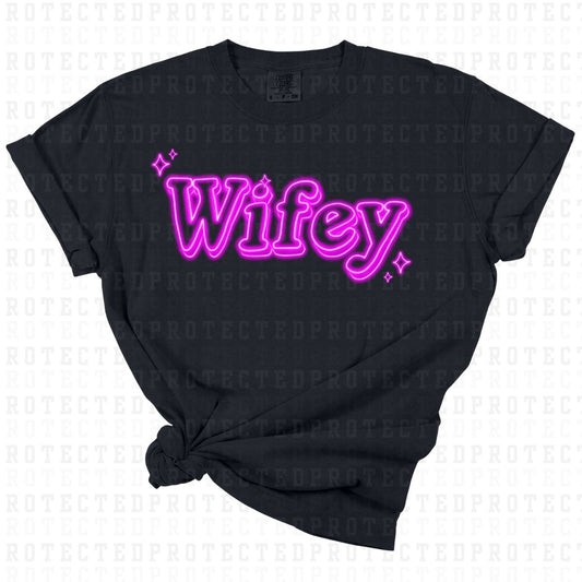 WIFEY *SINGLE COLOR* - DTF TRANSFER