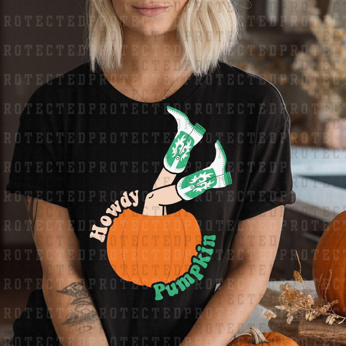 HOWDY PUMPKIN -  DTF TRANSFERS