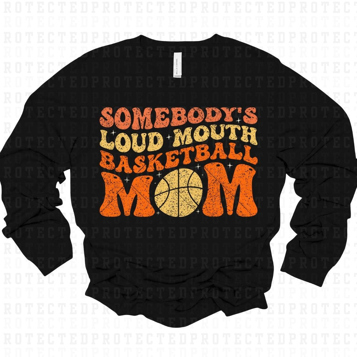 SOMEBODY'S LOUD MOUTH BASKETBALL MOM - DTF TRANSFER