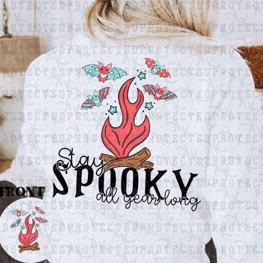 STAY SPOOKY (POCKET/BACK) - DTF TRANSFER