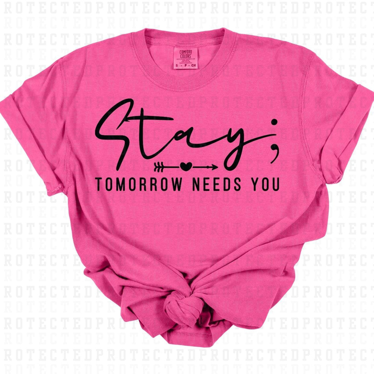 STAY ; *SINGLE COLOR* - DTF TRANSFER