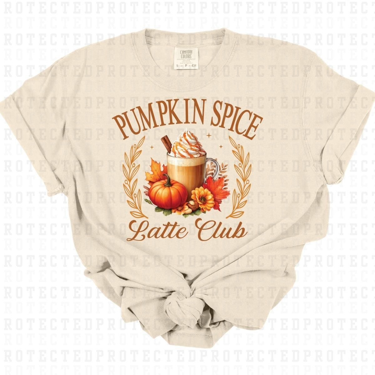 COQUETTE PUMPKIN SPICE LATTE - DTF TRANSFER