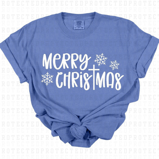 MERRY CHRISTMAS *SINGLE COLOR* - DTF TRANSFER