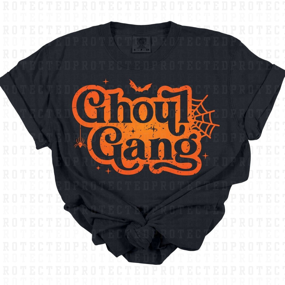 GHOUL GANG *GRUNGE/SINGLE COLOR* - DTF TRANSFER