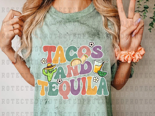 TACOS AND TEQUILA  - DTF TRANSFERS