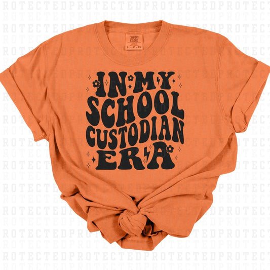 SCHOOL CUSTODIAN ERA *SINGLE COLOR* - DTF TRANSFER