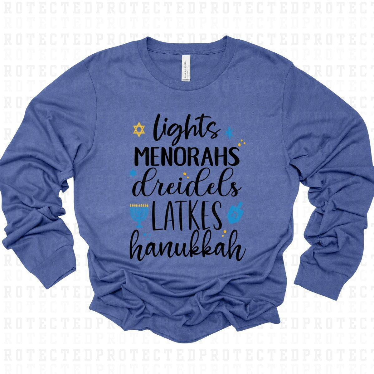 HANUKKAH LIST - DTF TRANSFER