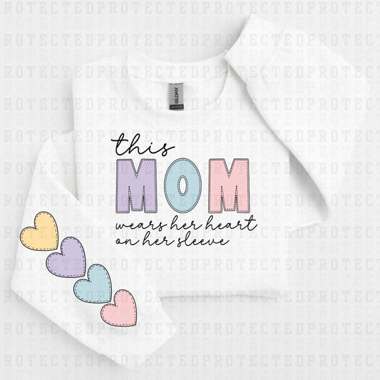 THIS MOM *SLEEVE COMES IN 6"* (FULL FRONT+1 SLEEVE) - DTF TRANSFER