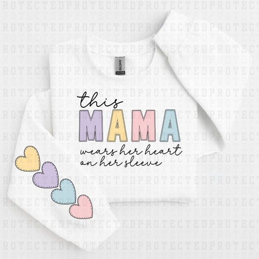 THIS MAMA *SLEEVE COMES IN 6"* (FULL FRONT+1 SLEEVE) - DTF TRANSFER