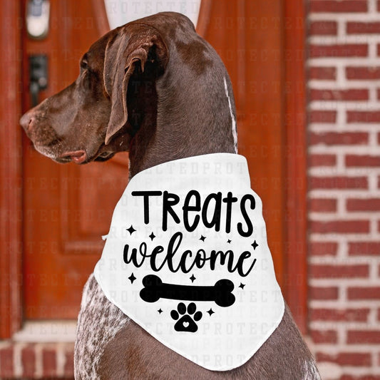 TREATS WELCOME *SINGLE COLOR* - DTF TRANSFER