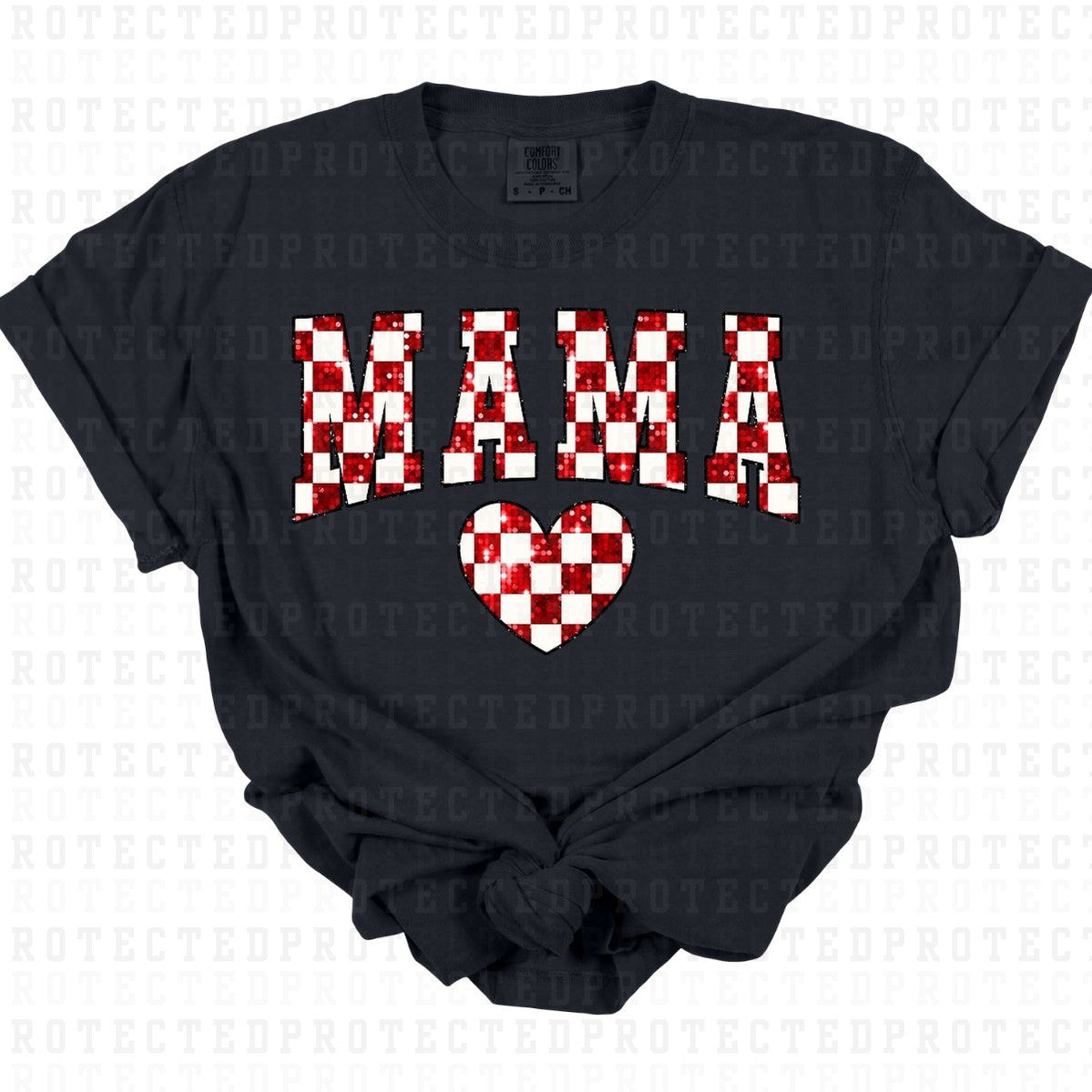 MAMA *FAUX SEQUIN* -  DTF TRANSFER