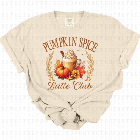 COQUETTE PUMPKIN SPICE LATTE *GRUNGE* - DTF TRANSFER