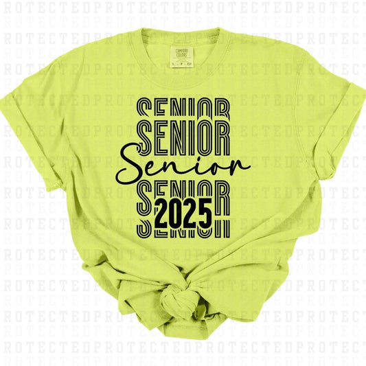 SENIOR 2025 *SINGLE COLOR* - DTF TRANSFER