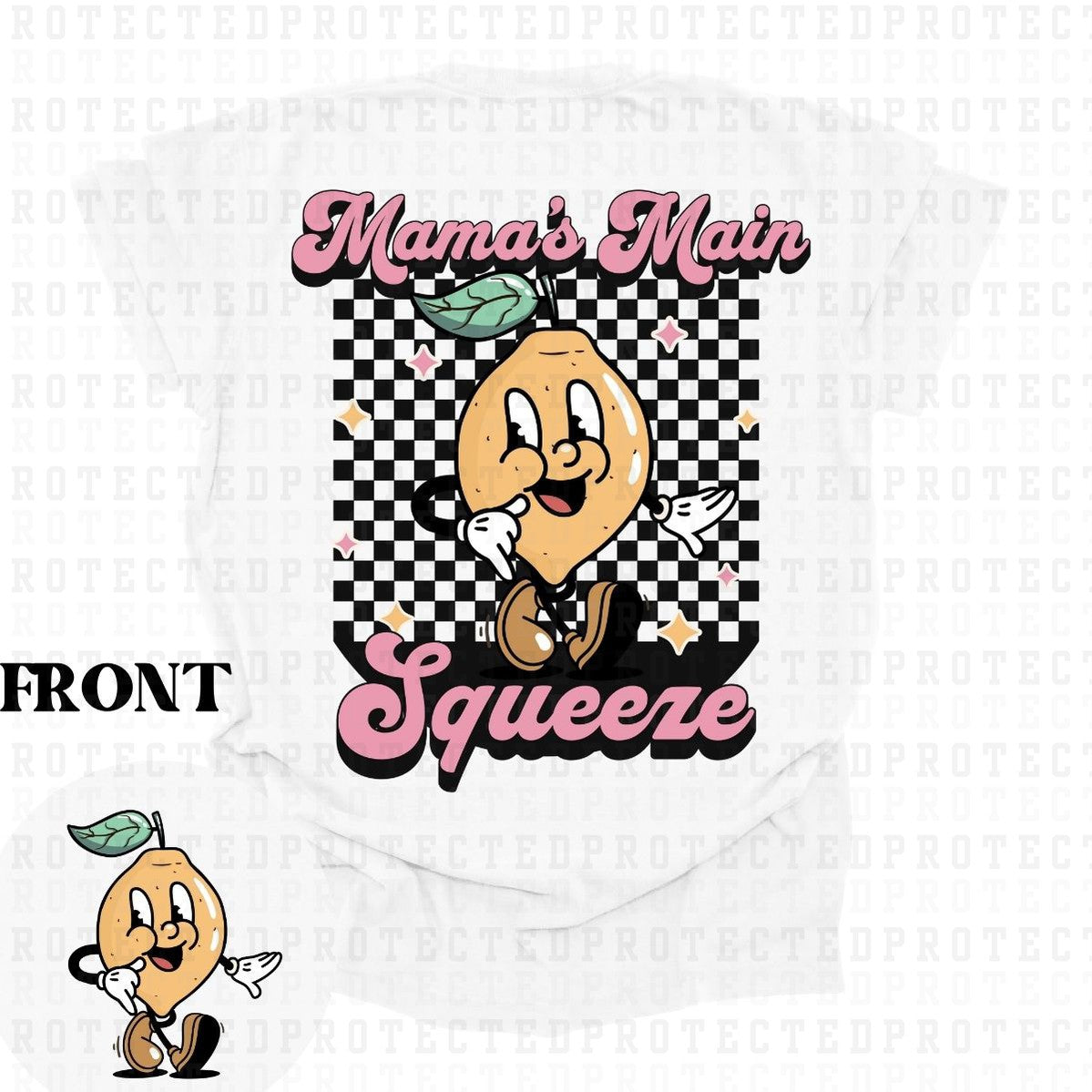 MAMAS MAIN SQUEEZE (POCKET+BACK)- DTF TRANSFER