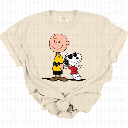 DOG & FRIEND *PEANUTS* DTF TRANSFER