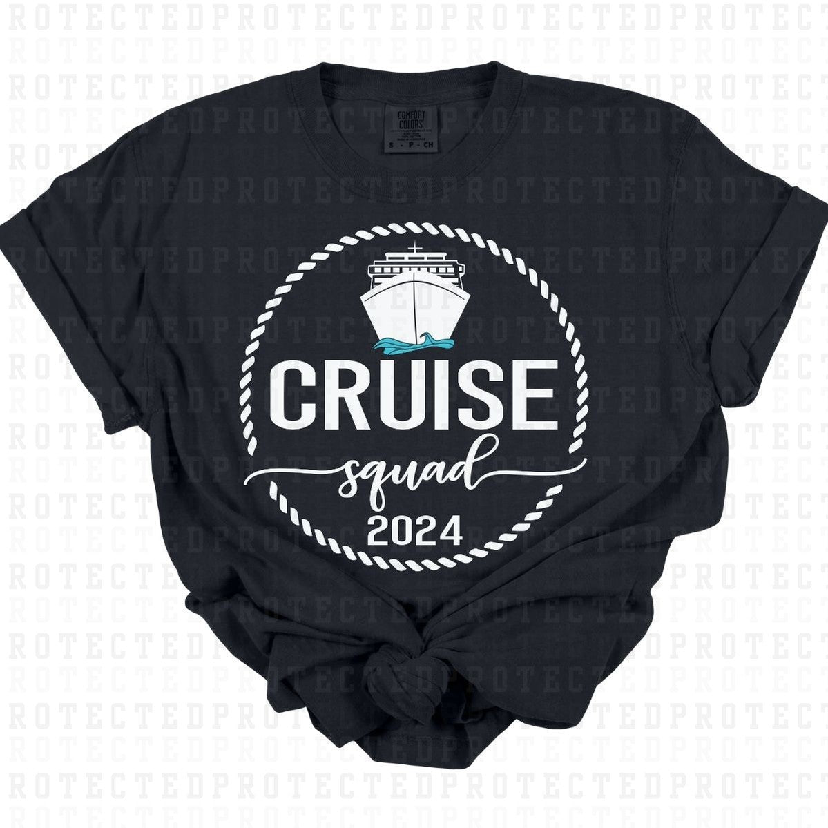 CRUISE SQUAD 2024 *WHITE* - DTF TRANSFER