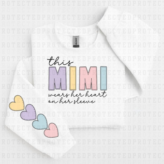 THIS MIMI *SLEEVE COMES IN 6"* (FULL FRONT+1 SLEEVE) - DTF TRANSFER