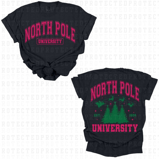 NORTH POLE UNIVERSITY (FULL FRONT+FULL BACK)