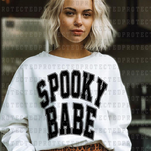 SPOOKY BABE *SINGLE COLOR* - DTF TRANSFER