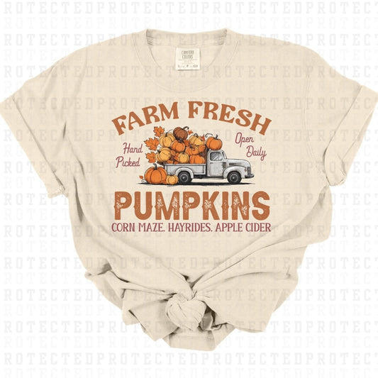 FARM FRESH PUMPKINS - DTF TRANSFER