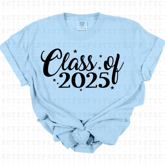 CLASS OF 2025 *SINGLE COLOR* - DTF TRANSFER