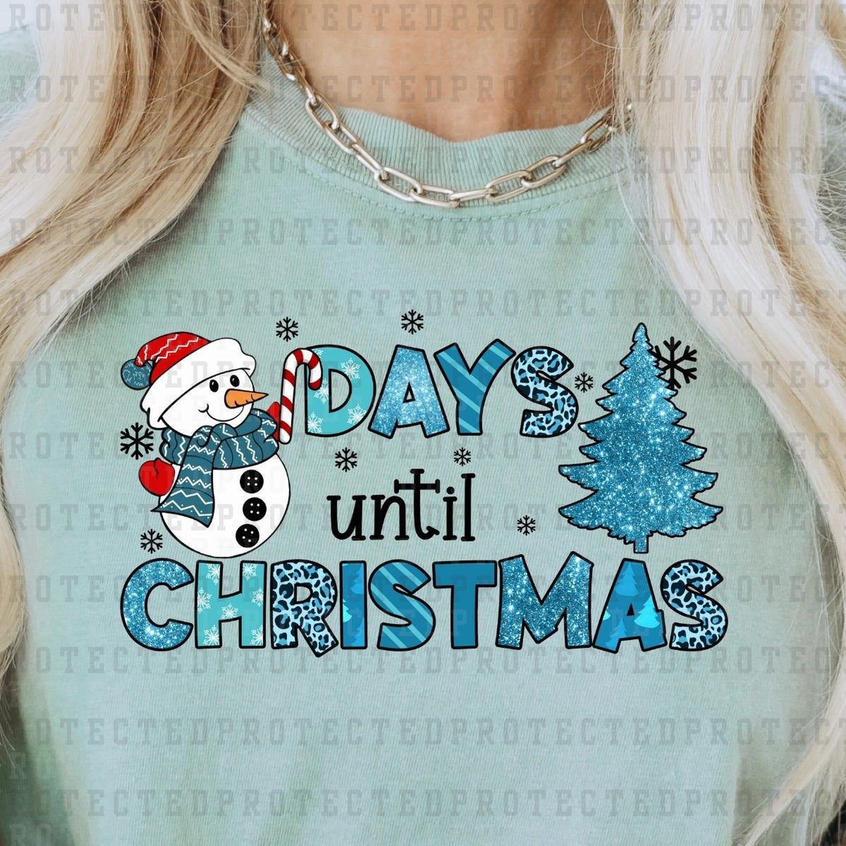 DAYS UNTIL CHRISTMAS - DTF TRANSFER