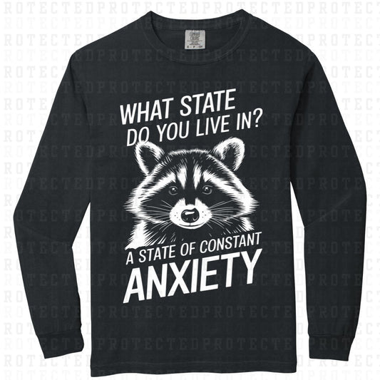 CONSTANT ANXIETY *SINGLE COLOR* - DTF TRANSFER