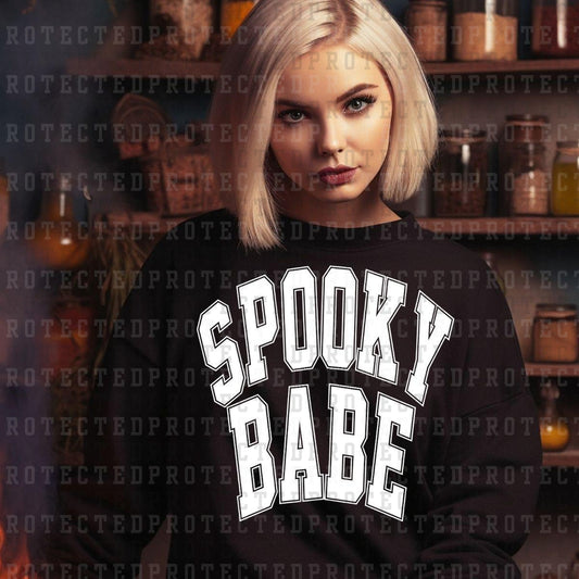 SPOOKY BABE *SINGLE COLOR* - DTF TRANSFER