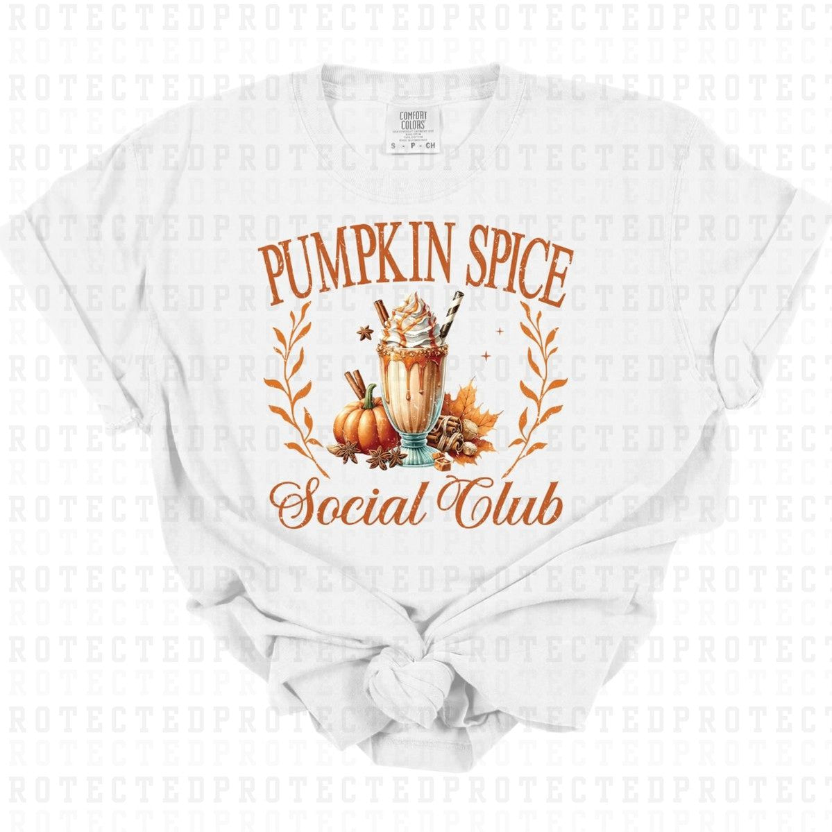 COQUETTE PUMPKIN SPICE *GRUNGE* - DTF TRANSFER