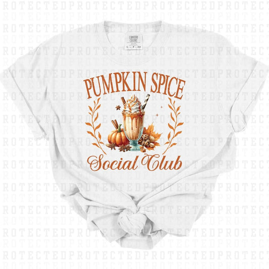 COQUETTE PUMPKIN SPICE *GRUNGE* - DTF TRANSFER