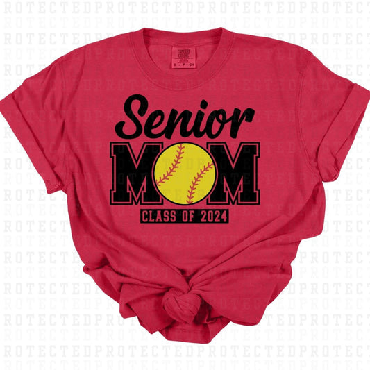 SOFTBALL SENIOR MOM - DTF TRANSFER