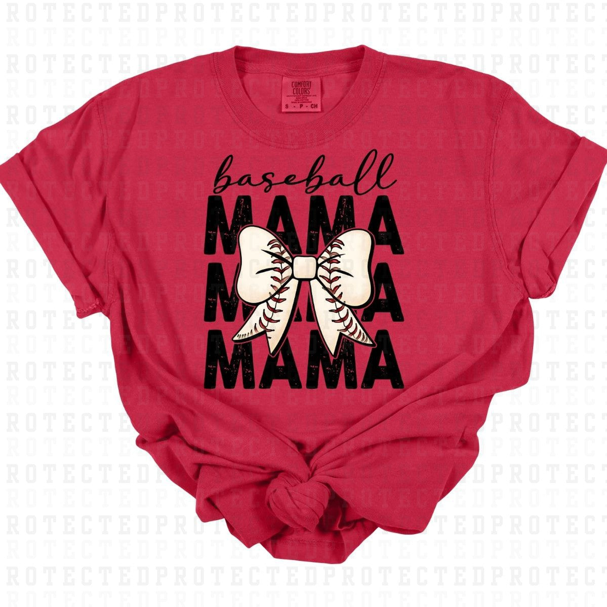 COQUETTE BASEBALL MAMA - DTF TRANSFER