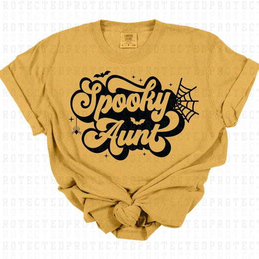 SPOOKY AUNT *SINGLE COLOR* - DTF TRANSFER