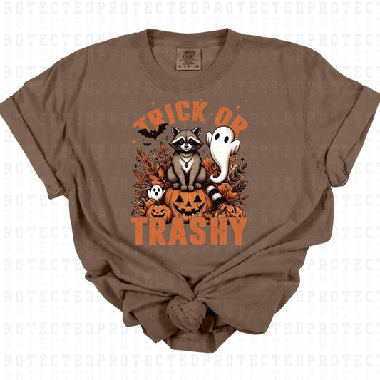 TRICK OR TRASHY - DTF TRANSFER