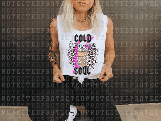 COLD LIKE MY SOUL - DTF TRANSFER - KAI RAE TRANSFERS