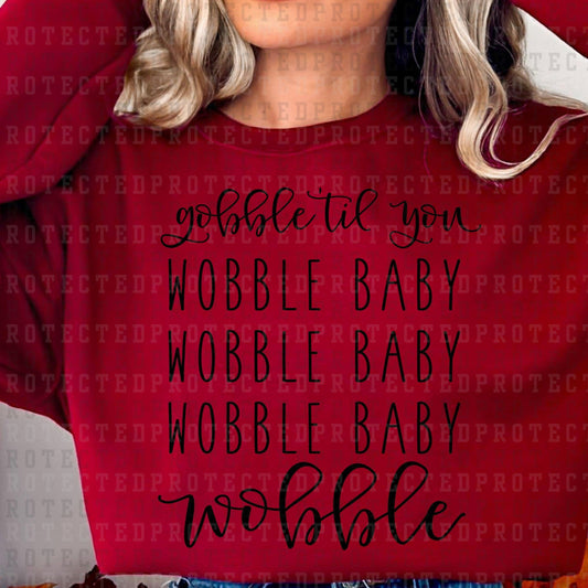 WOBBLE BABY *SINGLE COLOR* - DTF TRANSFER